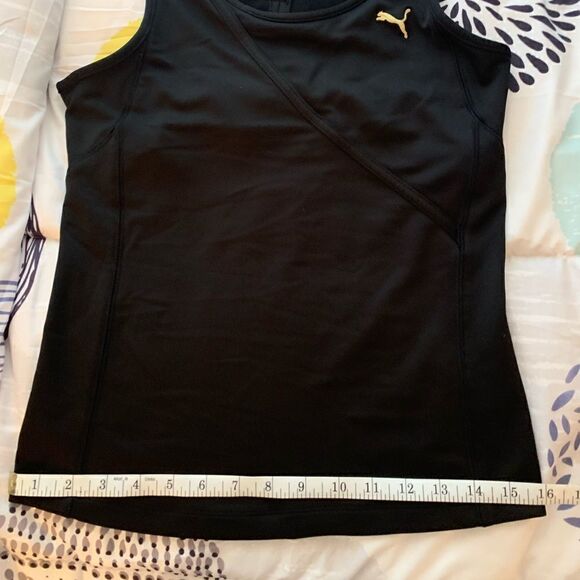 NWT Puma topL/ kick pleat back cropped leggings XS - Picture 5 of 6